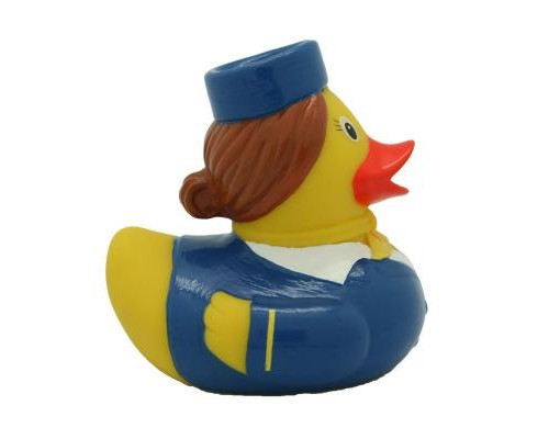 Іграшка для ванної Funny Ducks Стюардесса утка (L1871) Іграшка для ванної Funny Ducks Стюардесса утка (L1871)
