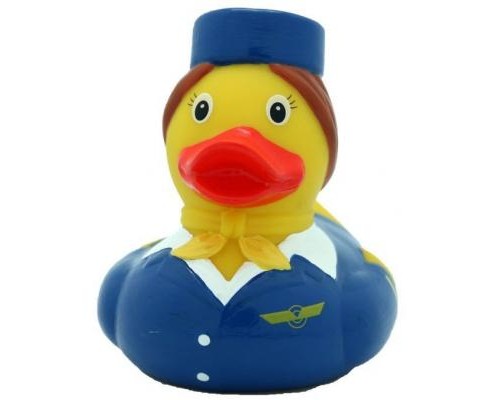 Іграшка для ванної Funny Ducks Стюардесса утка (L1871) Іграшка для ванної Funny Ducks Стюардесса утка (L1871)