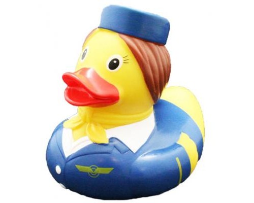 Іграшка для ванної Funny Ducks Стюардесса утка (L1871) Іграшка для ванної Funny Ducks Стюардесса утка (L1871)