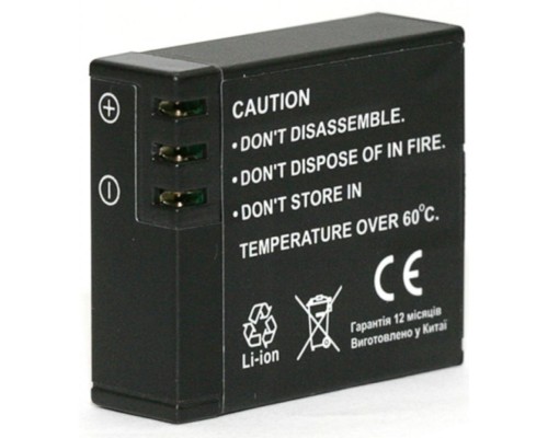 Акумулятор до фото/відео PowerPlant SJCAM SJ4000B (DV00DV1408) 