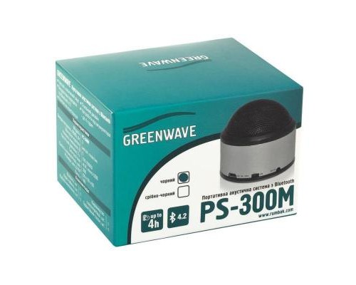 Акустична система Greenwave PS-300M black (R0015124) 