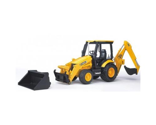 Спецтехніка Bruder Дорожный погрузчик с экскаватором JCB MIDI CX М1:16 (02427)