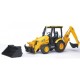 Спецтехніка Bruder Дорожный погрузчик с экскаватором JCB MIDI CX М1:16 (02427)