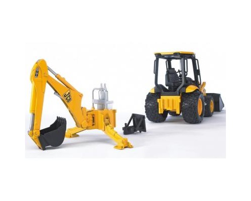 Спецтехніка Bruder Дорожный погрузчик с экскаватором JCB MIDI CX М1:16 (02427)