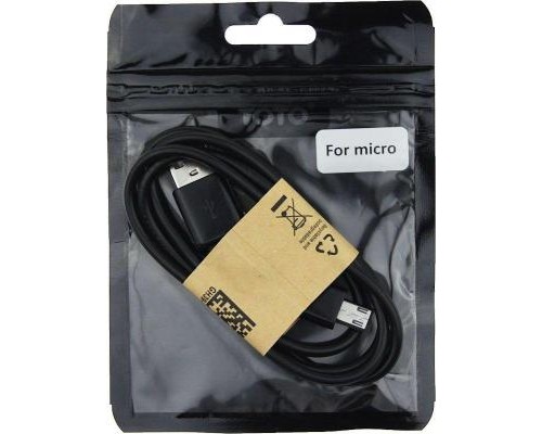 Дата кабель USB 2.0 AM to Micro 5P 1.0m TKH-56 Black Toto (F_52575)