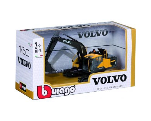 Спецтехніка Bburago Екскаватор Volvo EC220E (18-32086)
