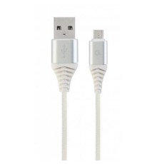 Дата кабель USB 2.0 Micro 5P to AM Cablexpert (CC-USB2B-AMmBM-1M-BW2)