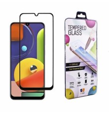 Скло захисне Drobak для Samsung Galaxy A50s (Black) (441624)