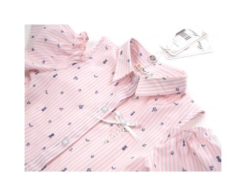 Плаття дитяче Bushra з мереживом (201001-134G-peach)