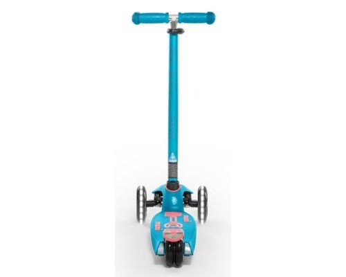 Самокат Micro Maxi Deluxe Aqua LED (MMD078)