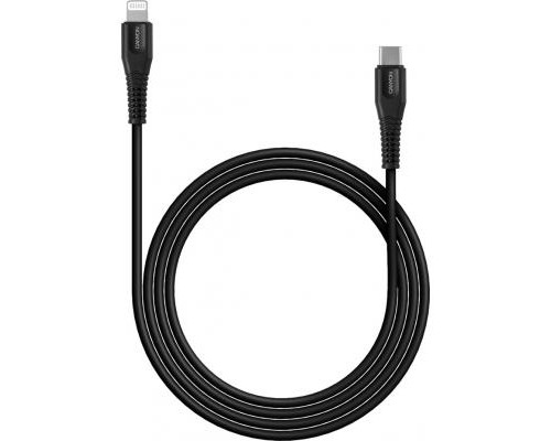 Дата кабель USB-C to Lightning 1.2m MFI Black Canyon (CNS-MFIC4B)
