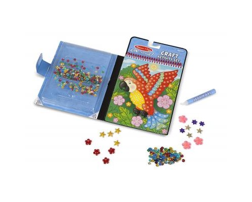 Набір для творчості Melissa&Doug Мерехтлива мозаїка Тварини (MD9438)