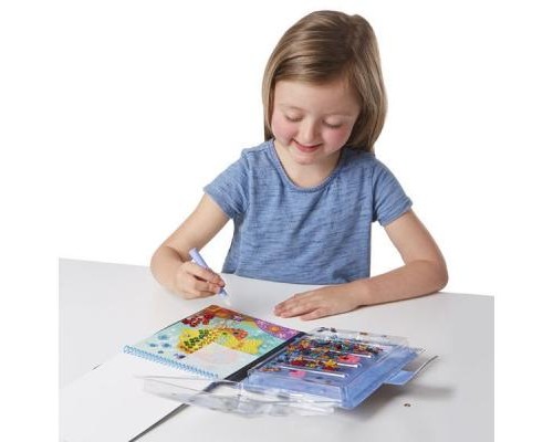 Набір для творчості Melissa&Doug Мерехтлива мозаїка Тварини (MD9438)