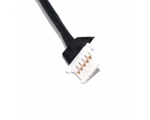 Роз'єм живлення ноутбука з кабелем Lenovo PJ862 (bevel USB), 5-pin, 9 см (A49087)