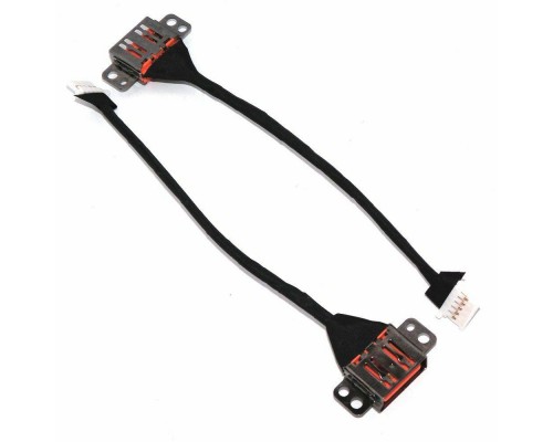 Роз'єм живлення ноутбука з кабелем Lenovo PJ862 (bevel USB), 5-pin, 9 см (A49087)