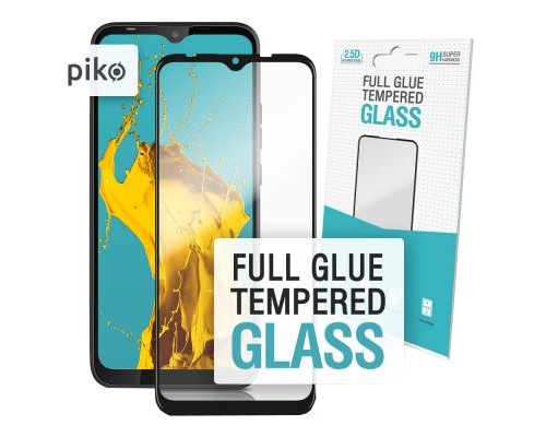 Скло захисне Piko Full Glue Tecno Spark 4 Lite black (1283126502989)