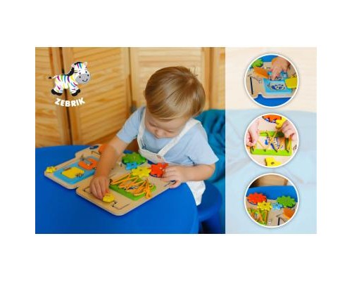 Розвиваюча іграшка Vladi Toys Бізіборд Вантажівка (ZB3001-01)