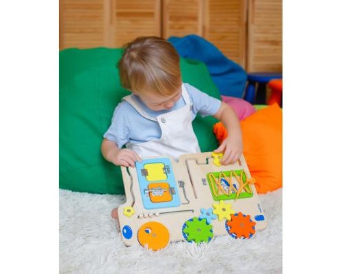 Розвиваюча іграшка Vladi Toys Бізіборд Вантажівка (ZB3001-01)