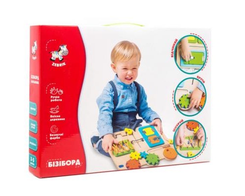 Розвиваюча іграшка Vladi Toys Бізіборд Вантажівка (ZB3001-01)