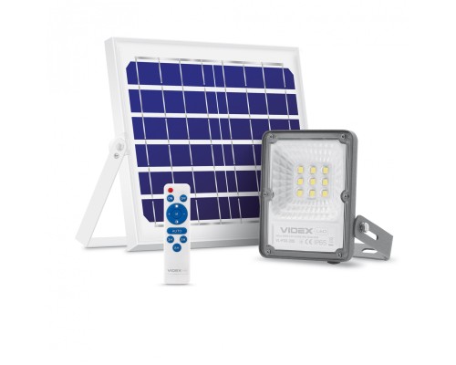 Прожектор Videx LED прожектор автономний 10W 5000K 3.2 V (VL-FSO-205)