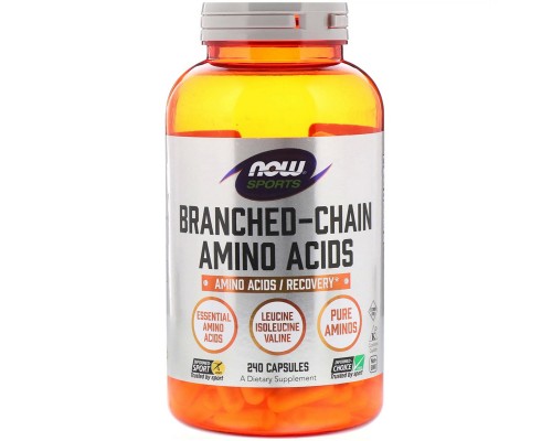 Амінокислота Now Foods Комплекс амінокислот з розгалуженими ланцюгами, Branched Cha (NOW-00054) 