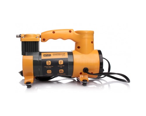 Автомобільний компресор СИЛА СТАНДАРТ з ліхтарем 35л/хв, 7 Атм (900406)