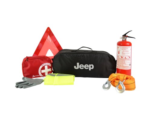 Набір техдопомоги Poputchik JEEP кроссовер чорний (01-129-К)