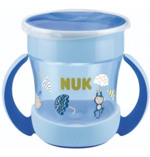Поїльник-непроливайка Nuk Evolution Mini Magic 160 мл Синій (3952385)