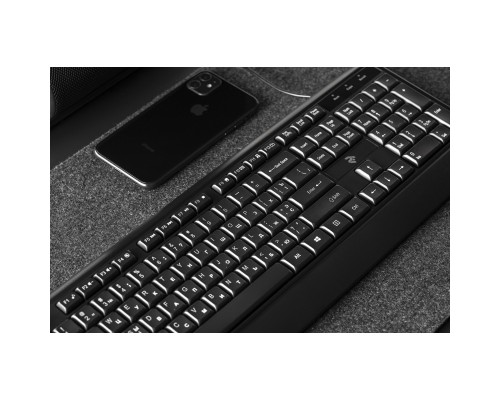 Клавіатура 2E KS130 USB Black (2E-KS130UB)
