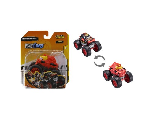 Машина Flip Cars 2 в 1 Монстр-трак Лев (EU463875A-02)