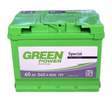 Акумулятор автомобільний GREEN POWER 60Аh (000022359)
