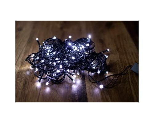 Гірлянда BPNY зі спалахом White 100 LED, 10М, 220V,3W (102942)