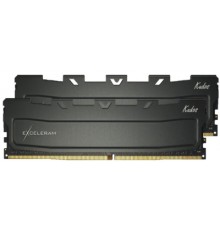 Модуль пам'яті для комп'ютера DDR4 64GB (2x32GB) 3200 MHz Black Kudos eXceleram (EKBLACK4643222CD)