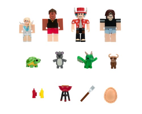 Фігурка для геймерів Jazwares Roblox Multipack Adopt Me Backyard BBQ W7 (ROG0190)