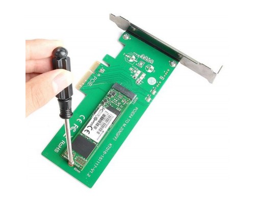 Контролер M.2 PCIe SSD to PCI-E Maiwo (KT016)