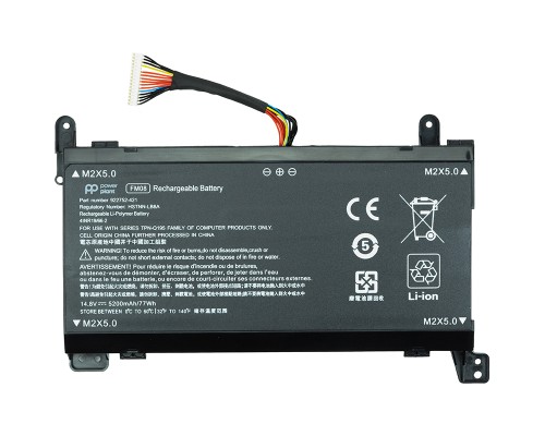 Акумулятор до ноутбука HP Omen 17 (FM08) 14.8V 5200mAh PowerPlant (NB461660) Акумулятор до ноутбука HP Omen 17 (FM08) 14.8V 5200mAh PowerPlant (NB461660)