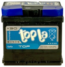 Акумулятор автомобільний Topla 55 Ah/12V TOP Euro (118 655)