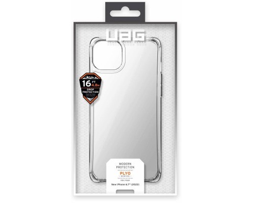 Чохол до мобільного телефона UAG Apple iPhone 14 Plus Plyo, Ice (114085114343)