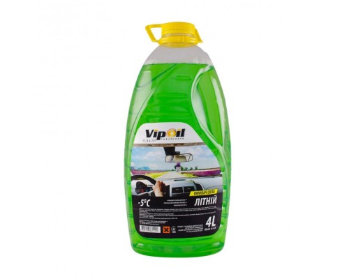 Омивач автомобільний VIPOIL Яблуко 4л (0359867)