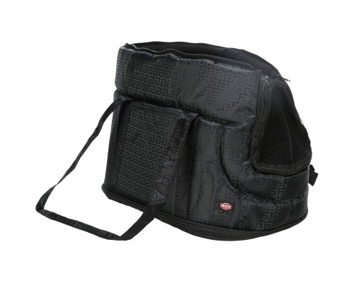 Переноска для тварин Trixie Riva Carrier 26х30x45 см до 7 кг (чорна) (4011905362113)