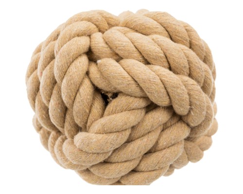 Іграшка для собак Trixie BE NORDIC М'яч канат d 18 см (4011905326313)