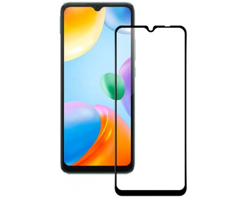 Скло захисне Drobak Xiaomi Redmi 10C (Black) (444439)