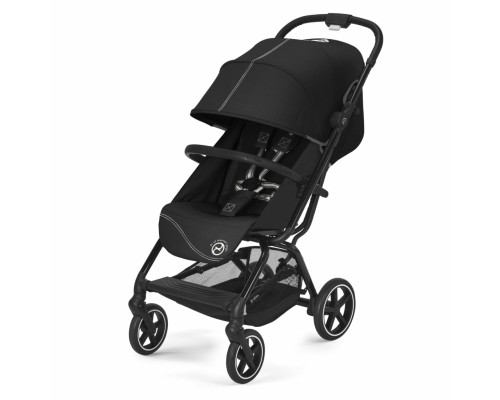 Коляска Cybex Eezy S+2 Moon Black (з бампером) (522001171)