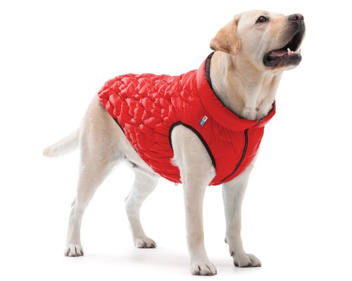 Курточка для тварин Collar AiryVest UNI двостороння XS 28 червоно-чорна (2506)