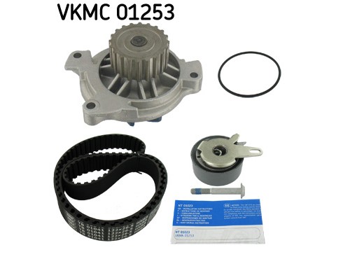 Комплект ременя ГРМ з помпой SKF VKMC 01253
