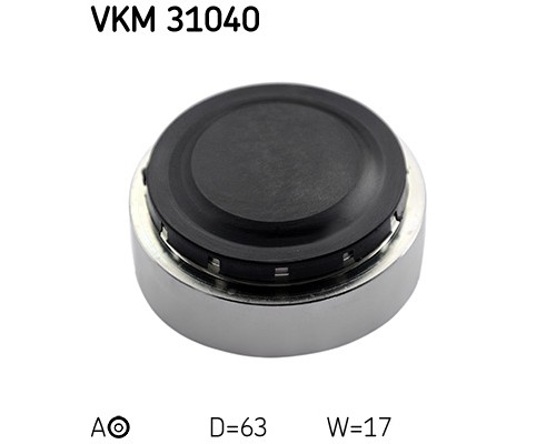 Ролик натягувача ременя SKF VKM 31040