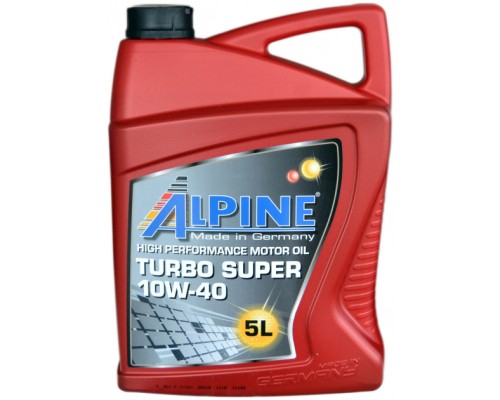 Моторна олива Alpine 10W-40 Turbo Super 5л (0345-5)