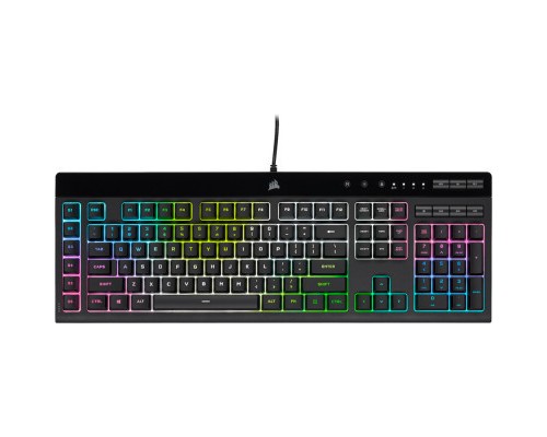 Клавіатура Corsair K55 RGB Pro XT USB UA Black (CH-9226715-RU)