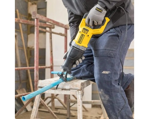 Шабельна пила Stanley FatMax, 900 Вт, 0 - 3200 ход/хв, величина ходу 28 мм, 3.5 кг (FME360)