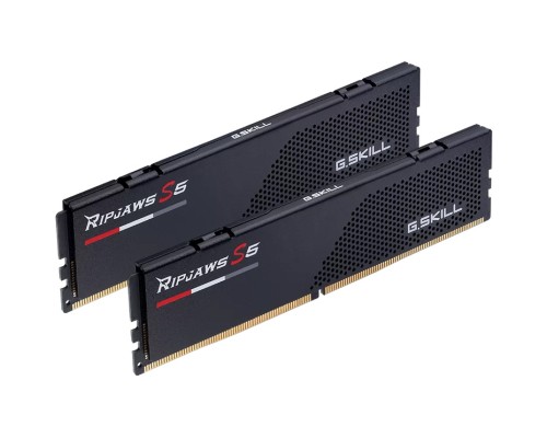 Модуль пам'яті для комп'ютера DDR5 32GB (2x16GB) 6000 MHz Ripjaws S5 G.Skill (F5-6000J3040F16GX2-RS5K)